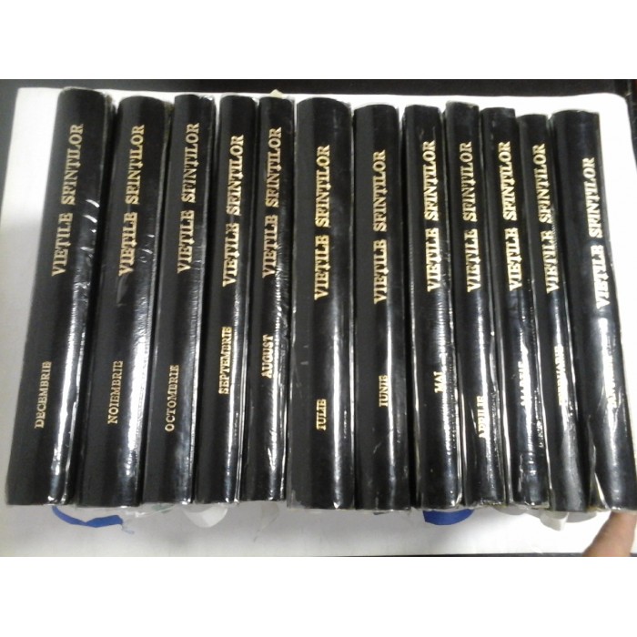 VIETILE SFINTILOR 12 Volume ( pe 12 luni ) - Editia a II-a - 2001 VIETILE SFINTILOR 12 Volume ( pe 12 luni ) - Editia a II-a - 2001
